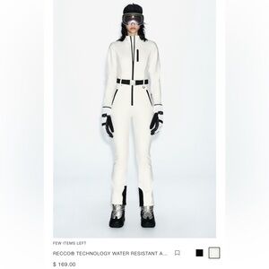 Zara White Ski Suit